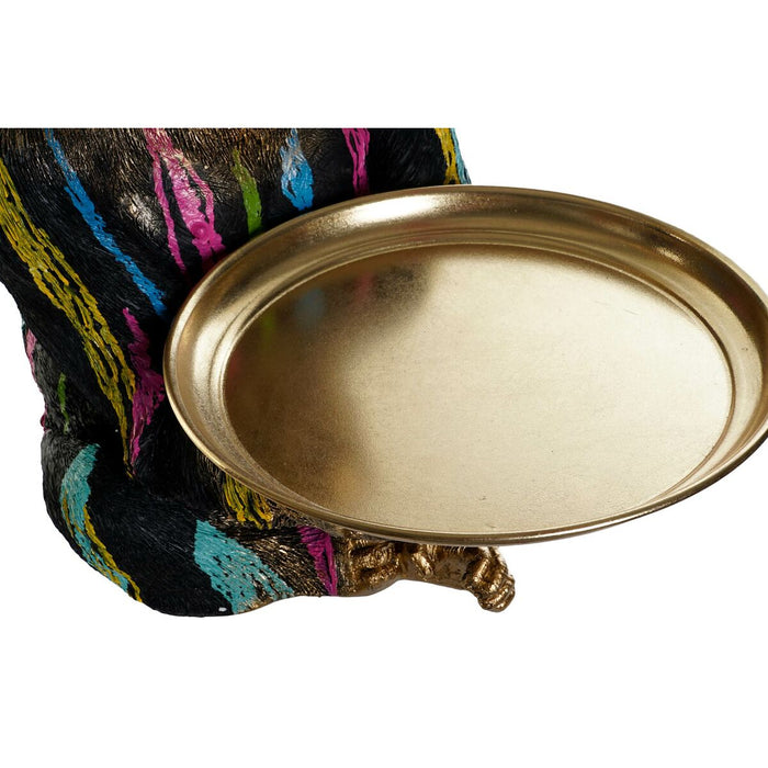 Figură Decorativă DKD Home Decor 38 x 46 x 50,5 cm Multicolor Gorilă