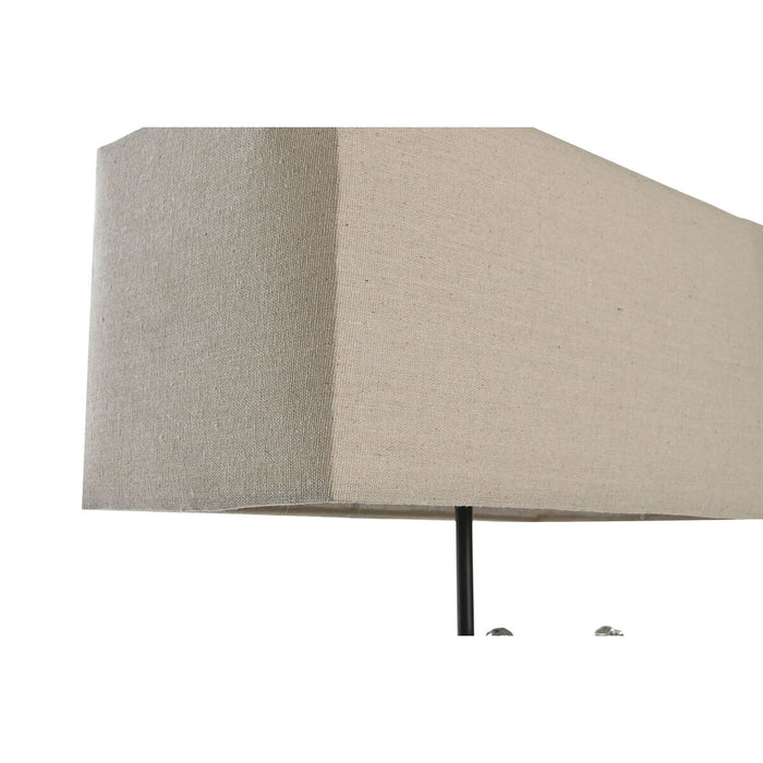 Lampă de masă DKD Home Decor 36 x 21,5 x 43 cm Argintiu Bej Metal Rășină 220 V 50 W