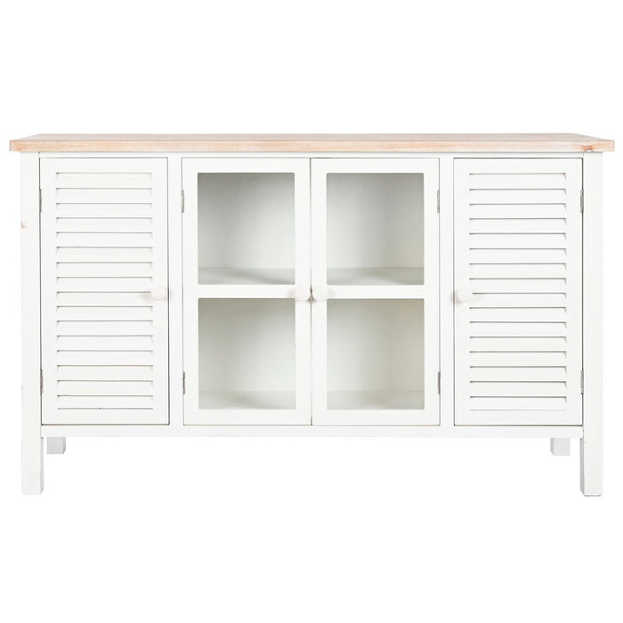 Servantă DKD Home Decor Alb Brad Lemn MDF 130 x 40 x 80 cm