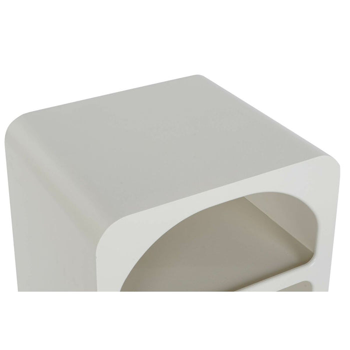 Noptieră DKD Home Decor Alb Brad Lemn MDF 45 x 40 x 55 cm