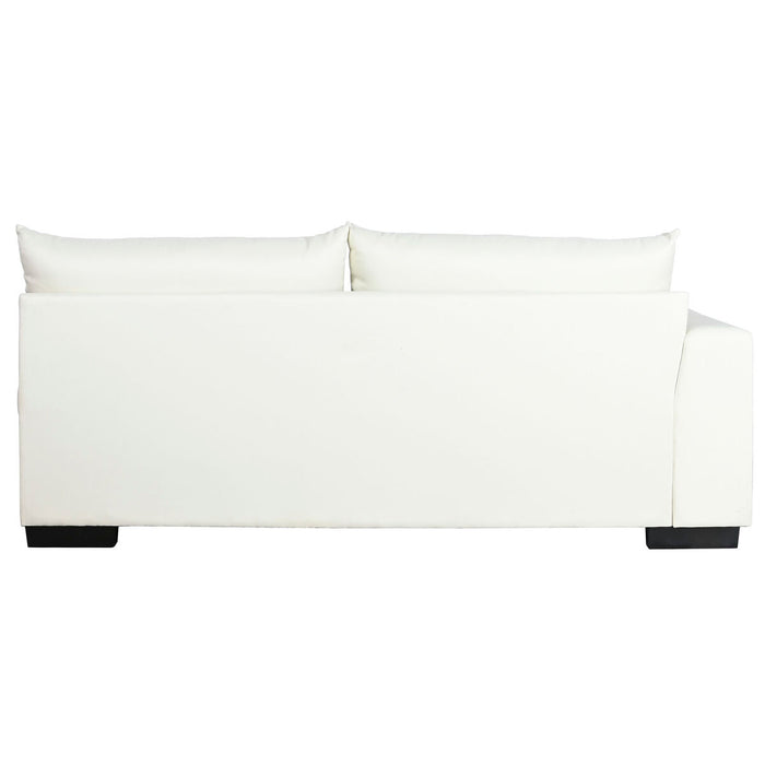 Canapea Șezlong DKD Home Decor Bej Crem Lemn Modern 386 x 218 x 88 cm