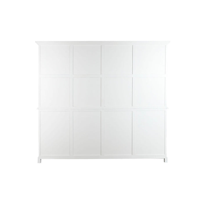 Stand Prezentare DKD Home Decor Geam Lemn MDF 218,4 x 40,6 x 203 cm