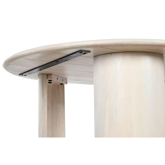 Masă de Sufragerie DKD Home Decor Alb Lemn de mango 200 x 100 x 76 cm