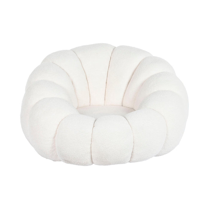 Fotoliu DKD Home Decor Alb 98 x 97 x 62 cm