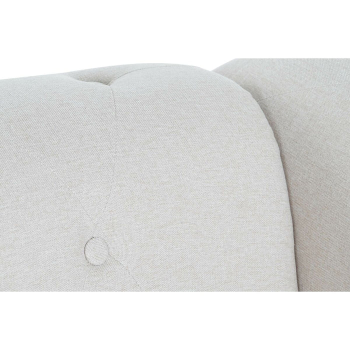 Canapea DKD Home Decor Alb Crem Lemn Vintage 162 x 84 x 77 cm