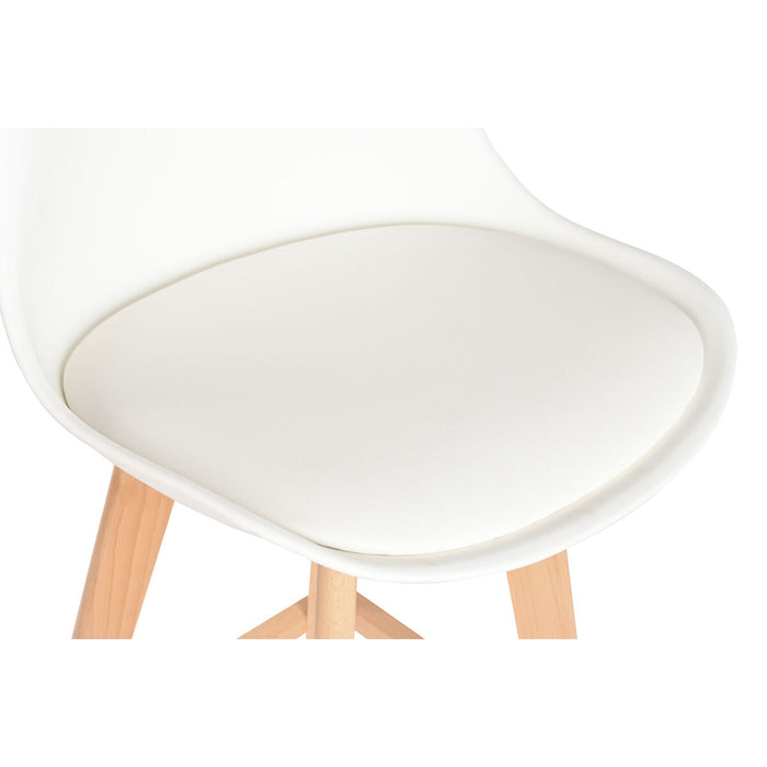 Taburet DKD Home Decor 48,5 x 55 x 109 cm Alb Fag