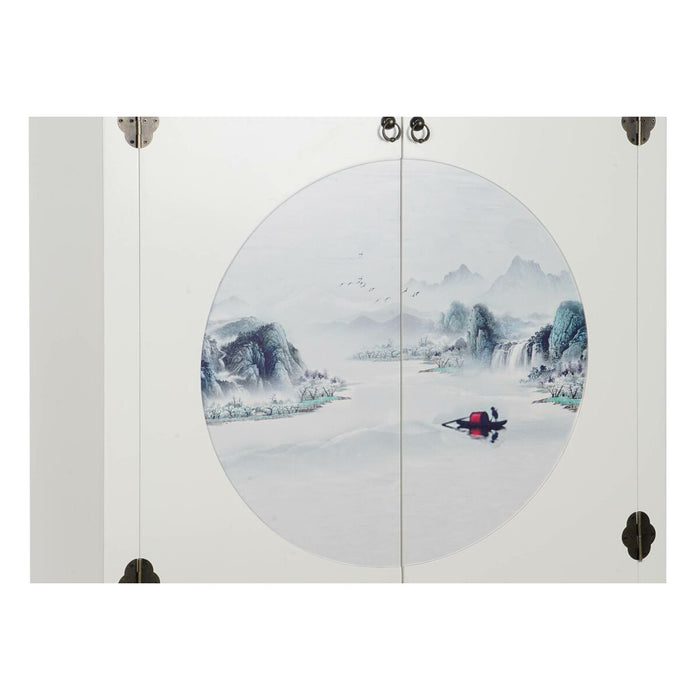 Servantă DKD Home Decor Alb 85,5 x 50,5 x 186,2 cm