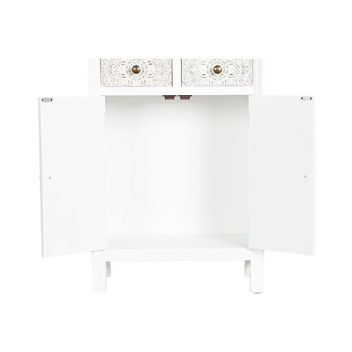 Dulap DKD Home Decor Alb Brad Lemn MDF 50 x 29 x 121 cm