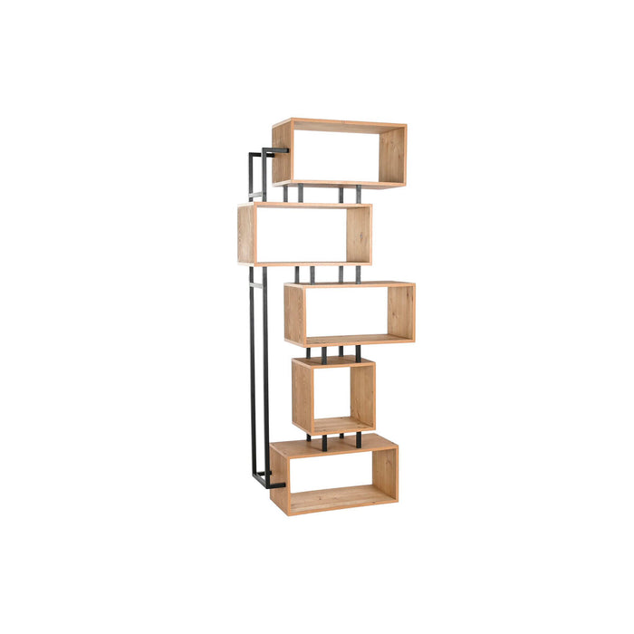 Raft DKD Home Decor Maro Negru Metal Lemn MDF 84 x 30 x 190 cm