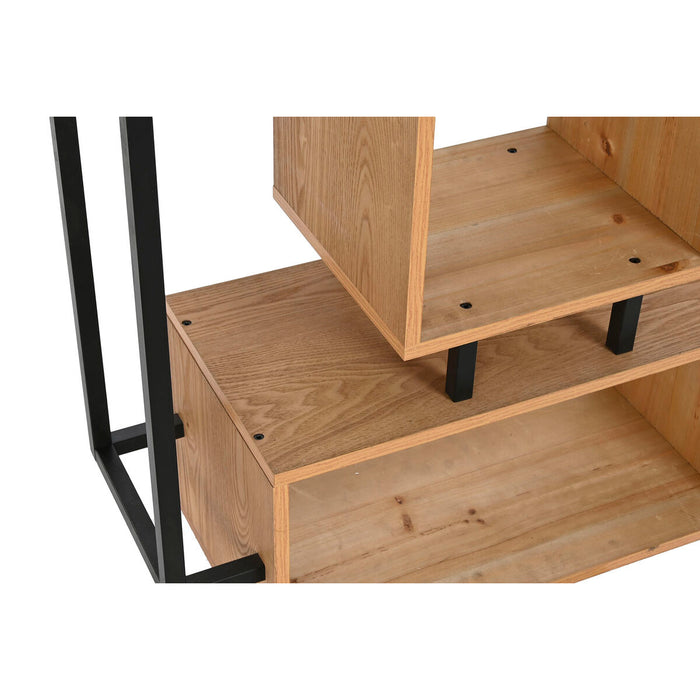 Raft DKD Home Decor Maro Negru Metal Lemn MDF 80 x 34 x 80 cm (1)