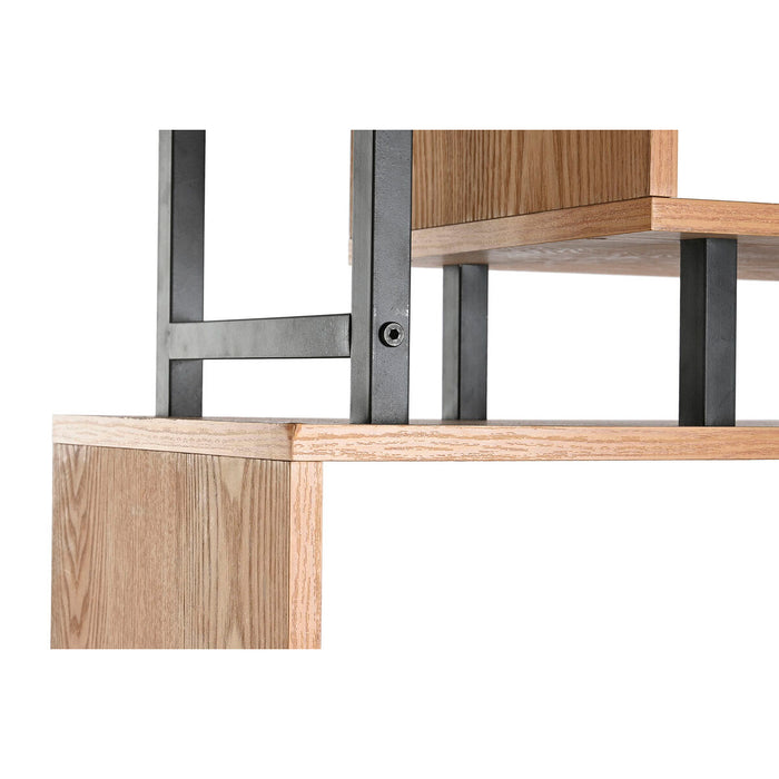 Raft DKD Home Decor Maro Negru Metal Lemn MDF 80 x 34 x 80 cm (1)