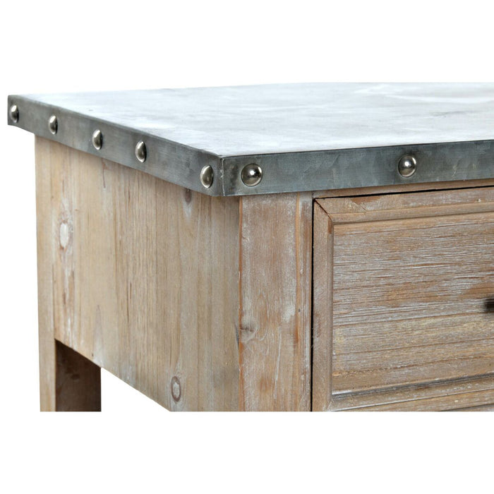 Console DKD Home Decor Lemn Aluminiu 160 x 40,5 x 81 cm