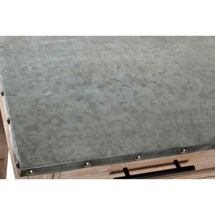 Console DKD Home Decor Lemn Aluminiu 160 x 40,5 x 81 cm