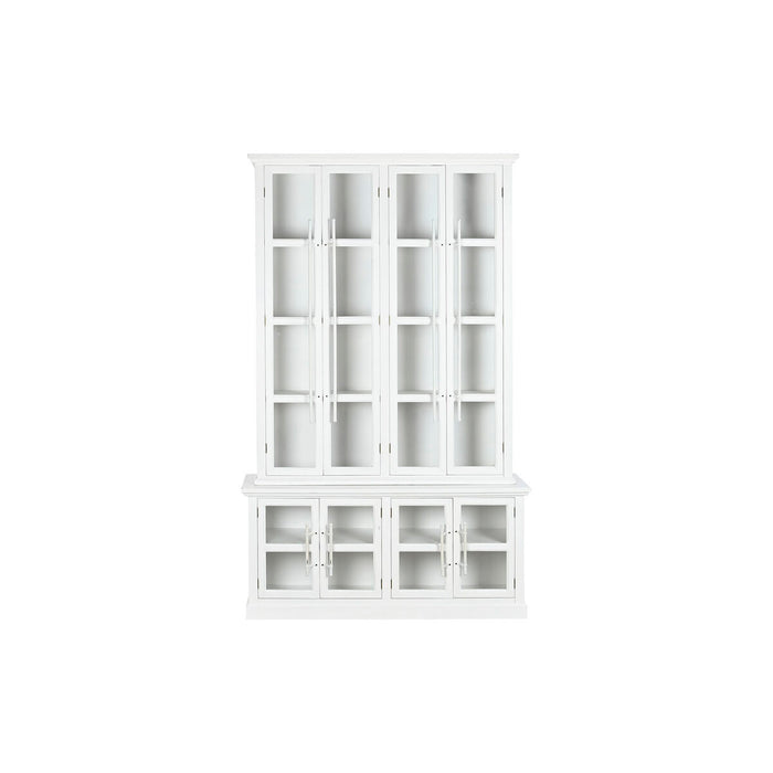 Stand Prezentare DKD Home Decor Lemn Metal Geam Brad 129 x 33 x 212 cm