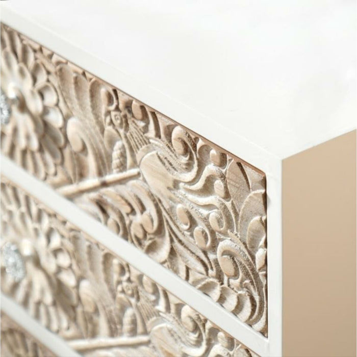 Dulap cu Sertare DKD Home Decor 80 x 38 x 71 cm Brad Arab