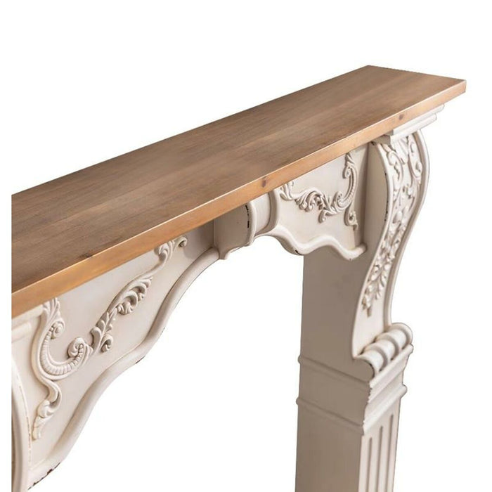 Partea din față a șemineului DKD Home Decor Brad Lemn MDF 120 x 27 x 110,5 cm