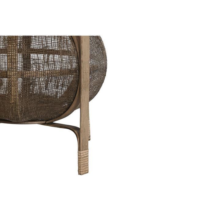 Suport de Lumânări DKD Home Decor Natural Maro Bambus 33 x 33 x 42 cm