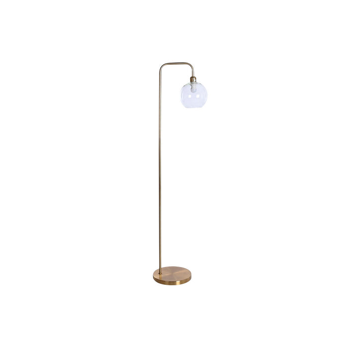 Lampă cu Picior DKD Home Decor Auriu* Metal Geam 50 W 220 V 35 x 25 x 155 cm