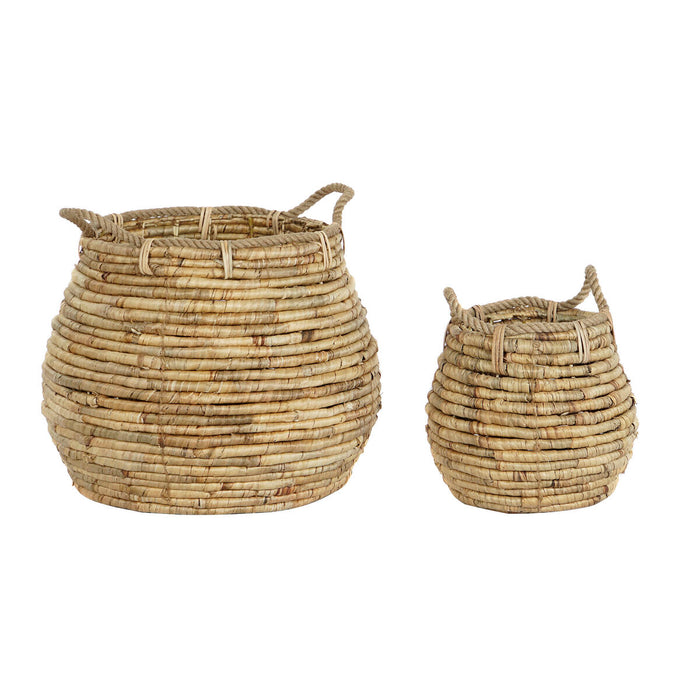 Set de Coșuri DKD Home Decor 50 x 50 x 48 cm Metal