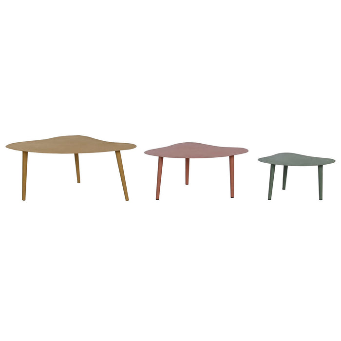 Set de 3 mese DKD Home Decor Multicolor 100 x 60 x 41 cm