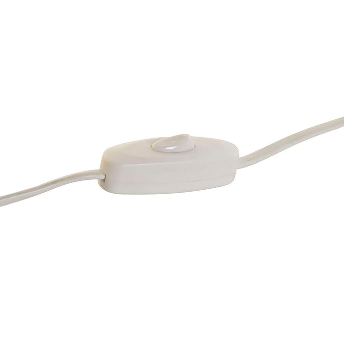 Lampă de masă DKD Home Decor Alb Metal Fier 50 W 220 V 31 x 31 x 70 cm