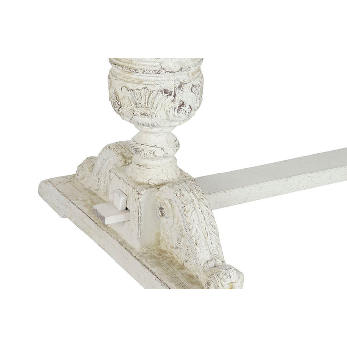 Masă de Sufragerie DKD Home Decor Alb Natural Brad 200 x 90 x 78 cm