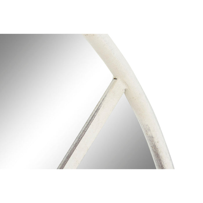 Oglindă de perete DKD Home Decor 82 x 2,5 x 122 cm Metal Alb Vintage Fereastră