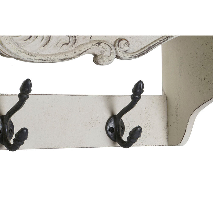 Cuier de perete DKD Home Decor 85 x 18 x 25 cm Brad Metal Vintage