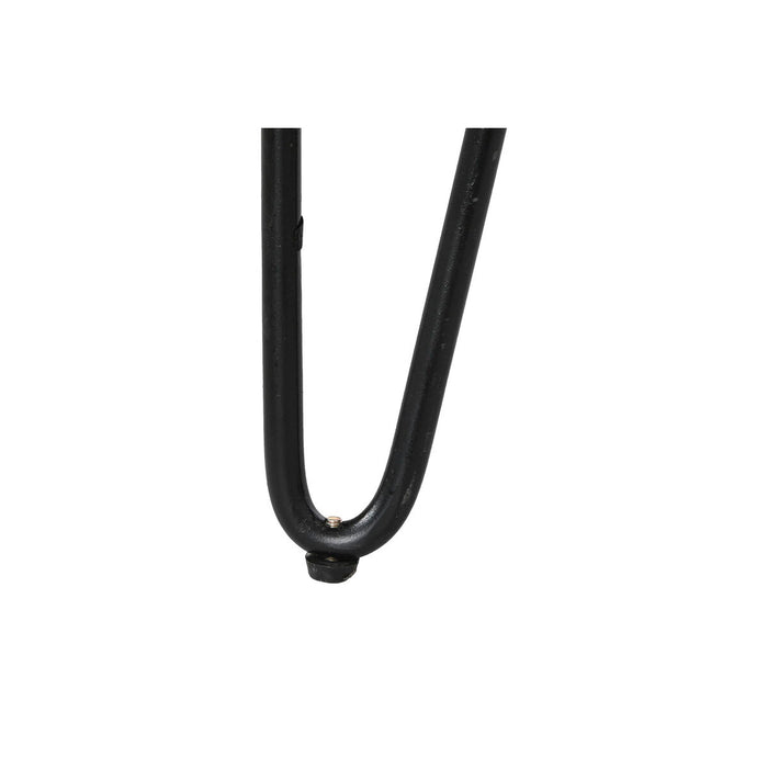 Banchetă DKD Home Decor 121 x 41 x 48 cm Negru Metal Multicolor