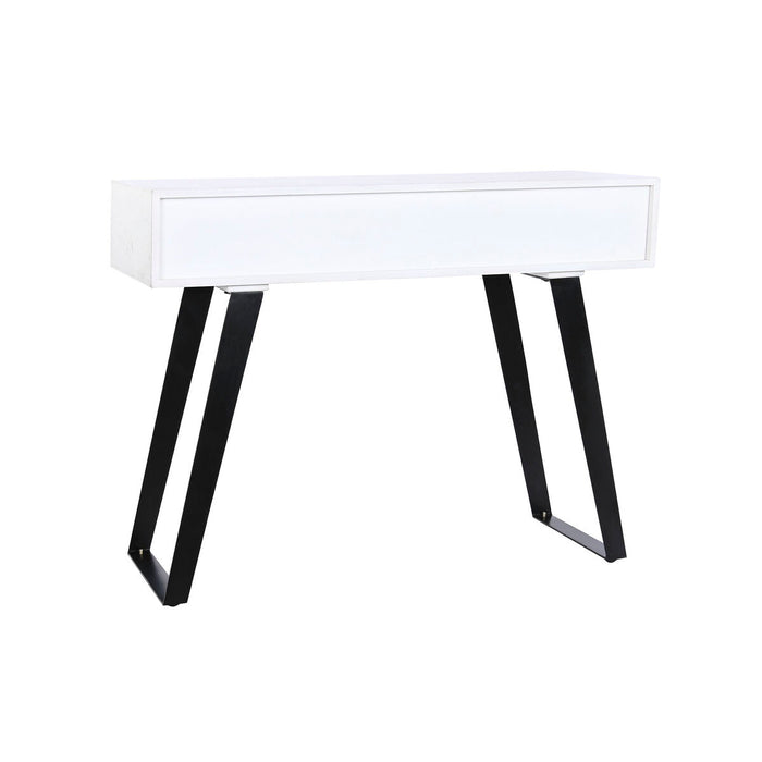 Consolă DKD Home Decor Metal Alb Lemn de mango 105 x 35 x 77 cm