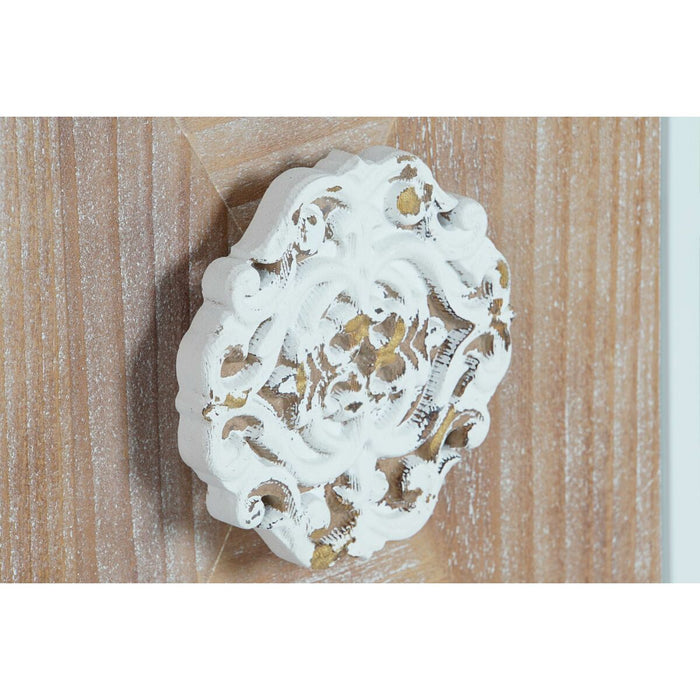 Servantă DKD Home Decor Brad Metal Alb 120 x 35 x 80 cm