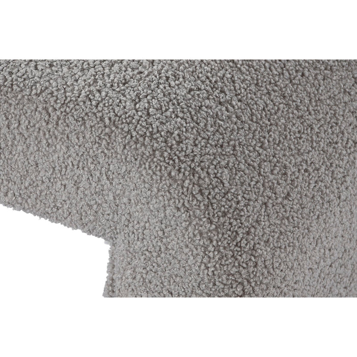 Banchetă DKD Home Decor Gri Poliester 112 x 42 x 46 cm
