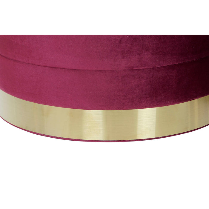 Suport pentru Picioare DKD Home Decor Multicolor Lemn MDF Кадифе 60 x 60 x 45 cm