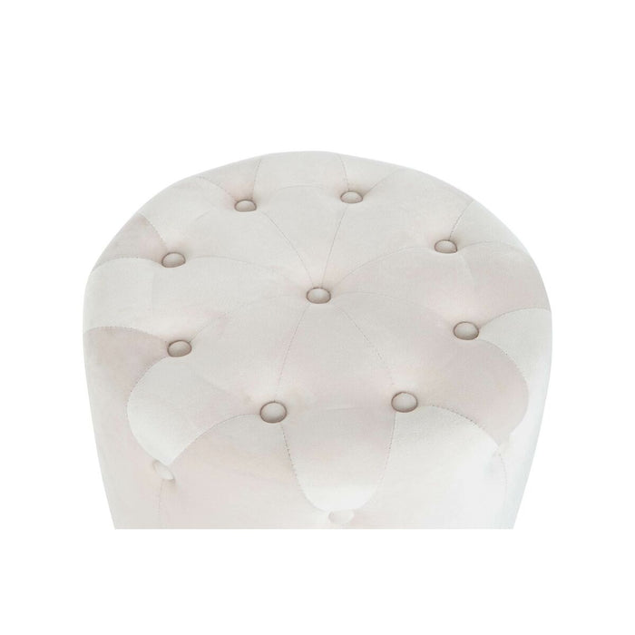 Suport pentru Picioare DKD Home Decor Roz Auriu* Lemn MDF Кадифе 60 x 60 x 54 cm (3 Unități)