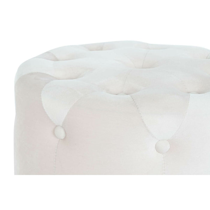 Suport pentru Picioare DKD Home Decor Roz Auriu* Lemn MDF Кадифе 60 x 60 x 54 cm (3 Unități)