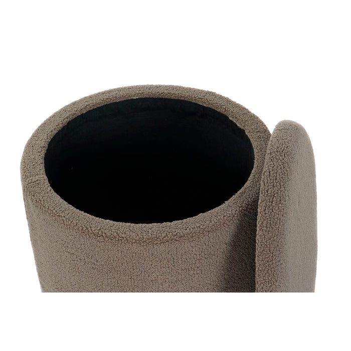 Suport pentru Picioare DKD Home Decor Lemn Poliester 50 x 50 x 45 cm