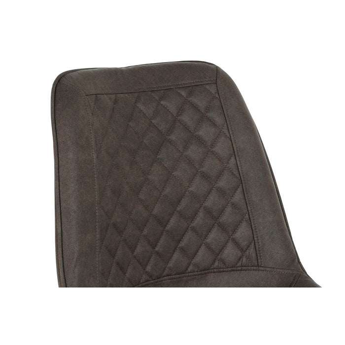 Scaun DKD Home Decor 63 x 49 x 85 cm Gri Metal