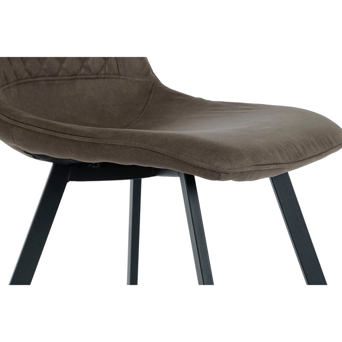 Scaun DKD Home Decor 63 x 49 x 85 cm Gri Metal