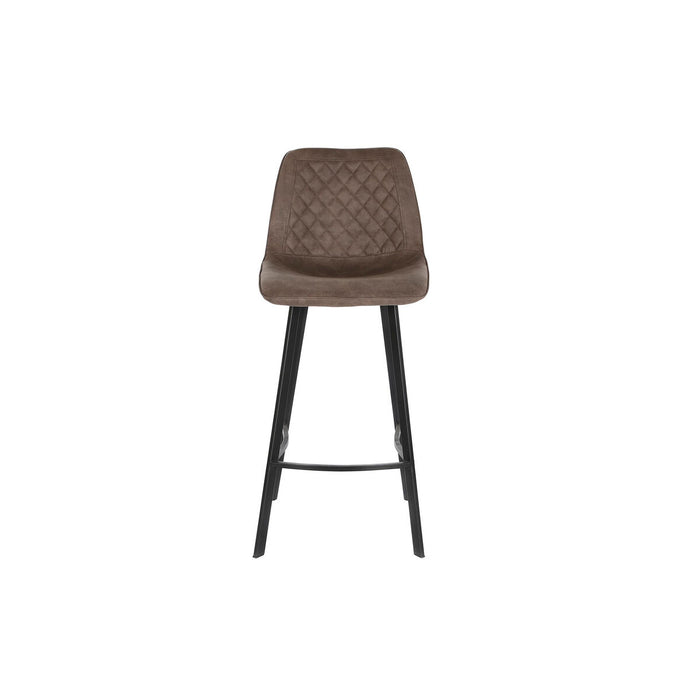 Taburet DKD Home Decor Negru Cămilă Metal 56 x 49 x 110 cm