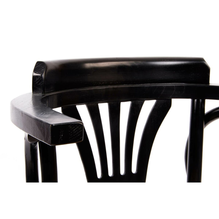 Scaun fără picioare DKD Home Decor Negru 59 x 46 x 78 cm