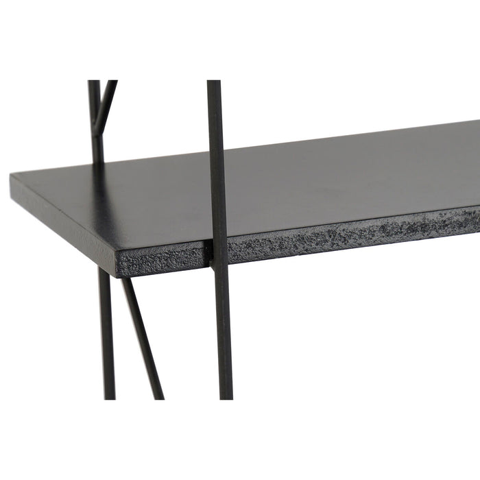 Raft DKD Home Decor Negru Lemn Metal 60 x 16 x 123 cm