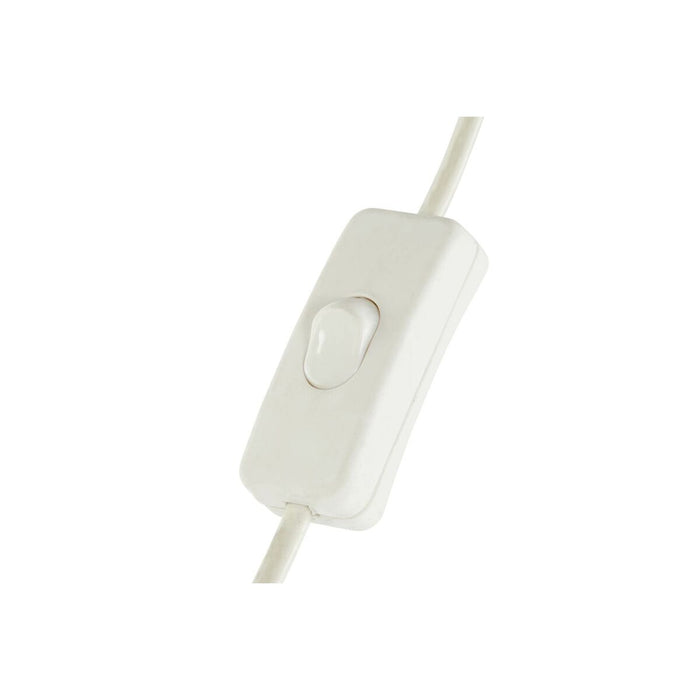 Lustră DKD Home Decor 98 x 45 x 30 cm Geam Metal Alb 50 W