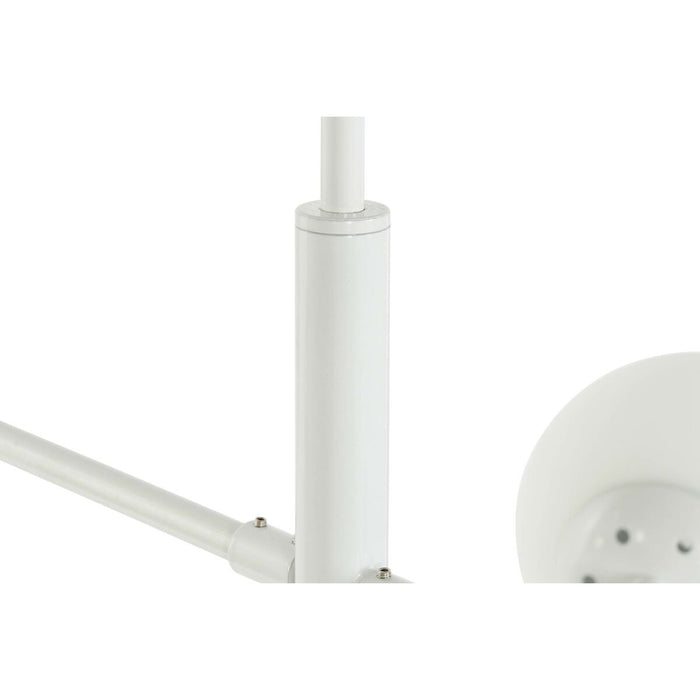 Lustră DKD Home Decor 96 x 73 x 50 cm Geam Metal Alb 50 W