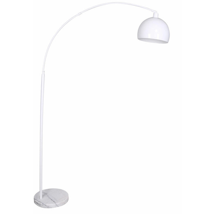 Lampă cu Picior DKD Home Decor 36 x 110 x 195 cm Metal Alb Marmură 220 V 50 W 60 W
