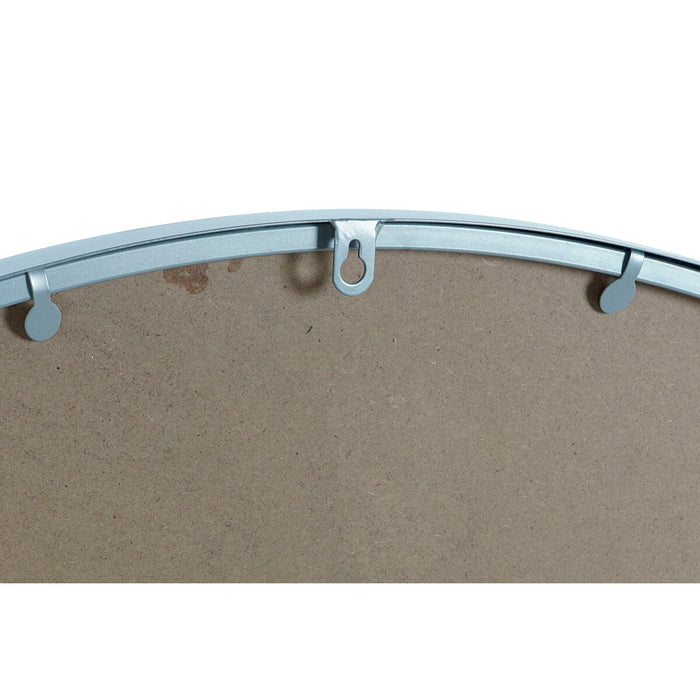 Oglindă de perete DKD Home Decor Argintiu Metal Oglindă Modern 100 x 2 x 100 cm