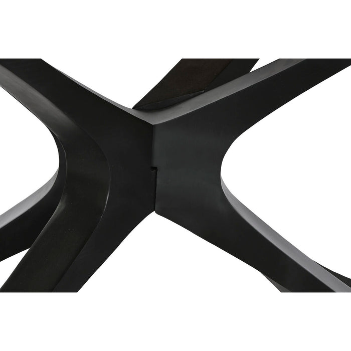 Masă de Sufragerie DKD Home Decor Metal Lemn de salcâm 200 x 110 x 76 cm