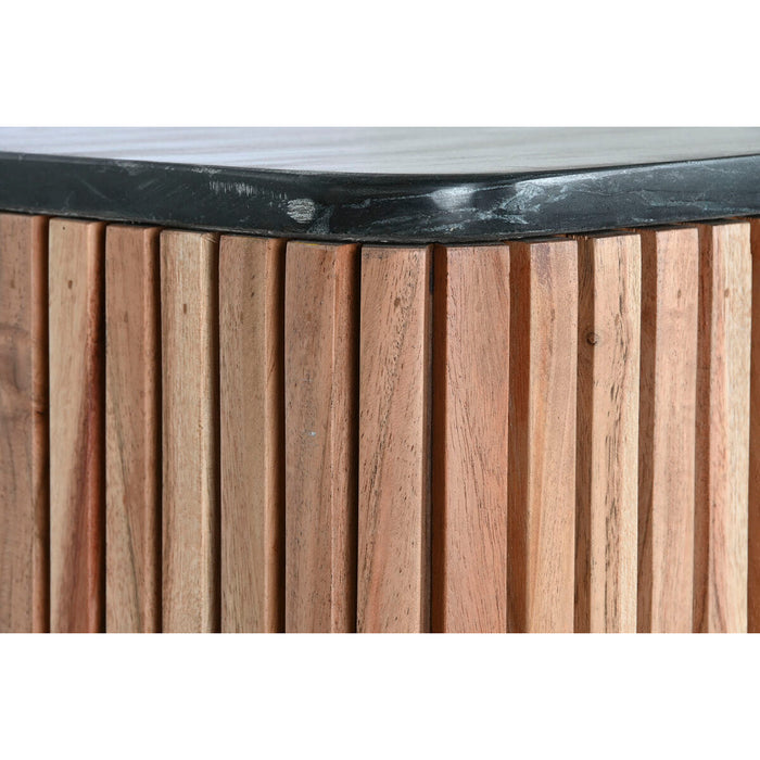 Masa de Cafea DKD Home Decor Marmură Salcâm 115 x 65 x 45 cm