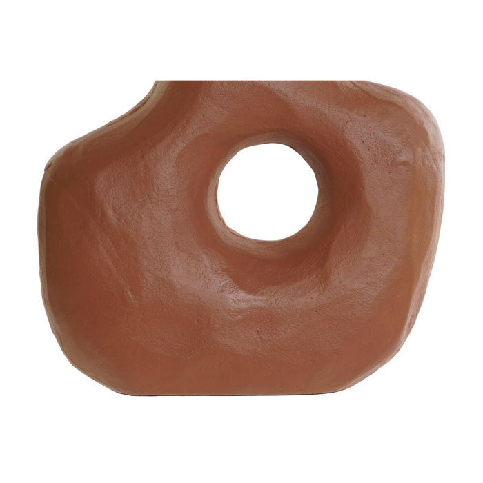 Vază DKD Home Decor Bej Teracotă Aluminiu 27 x 9 x 30 cm (2 Unități)