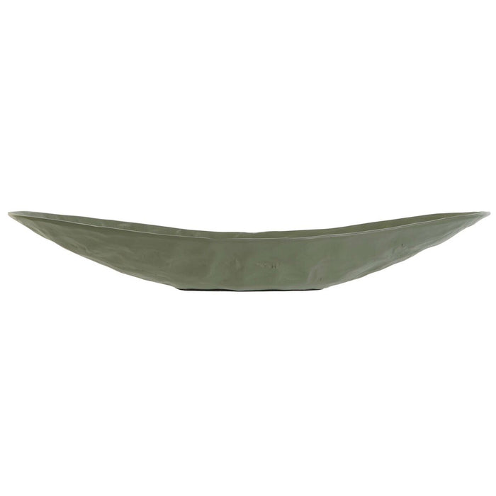 Decorațiune pentru Centrul Mesei DKD Home Decor Alb Verde Urban 59 x 17 x 11 cm (2 Unități)