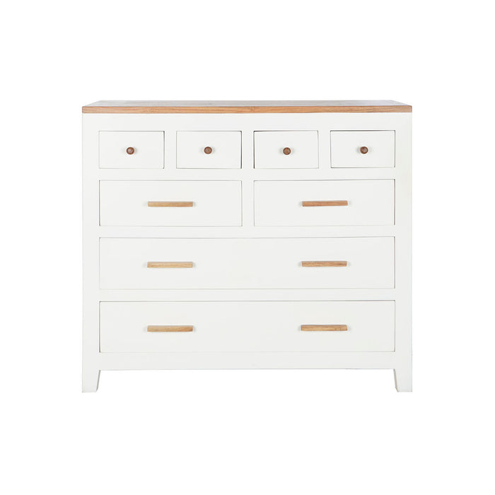 Comodă DKD Home Decor Alb Maro Salcâm Lemn de mango Urban 110 x 45 x 100 cm